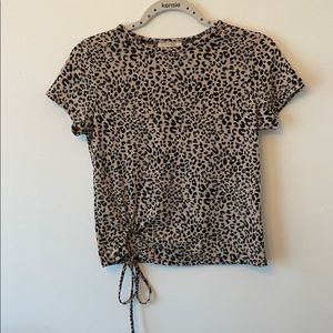 Cheetah print shirt
